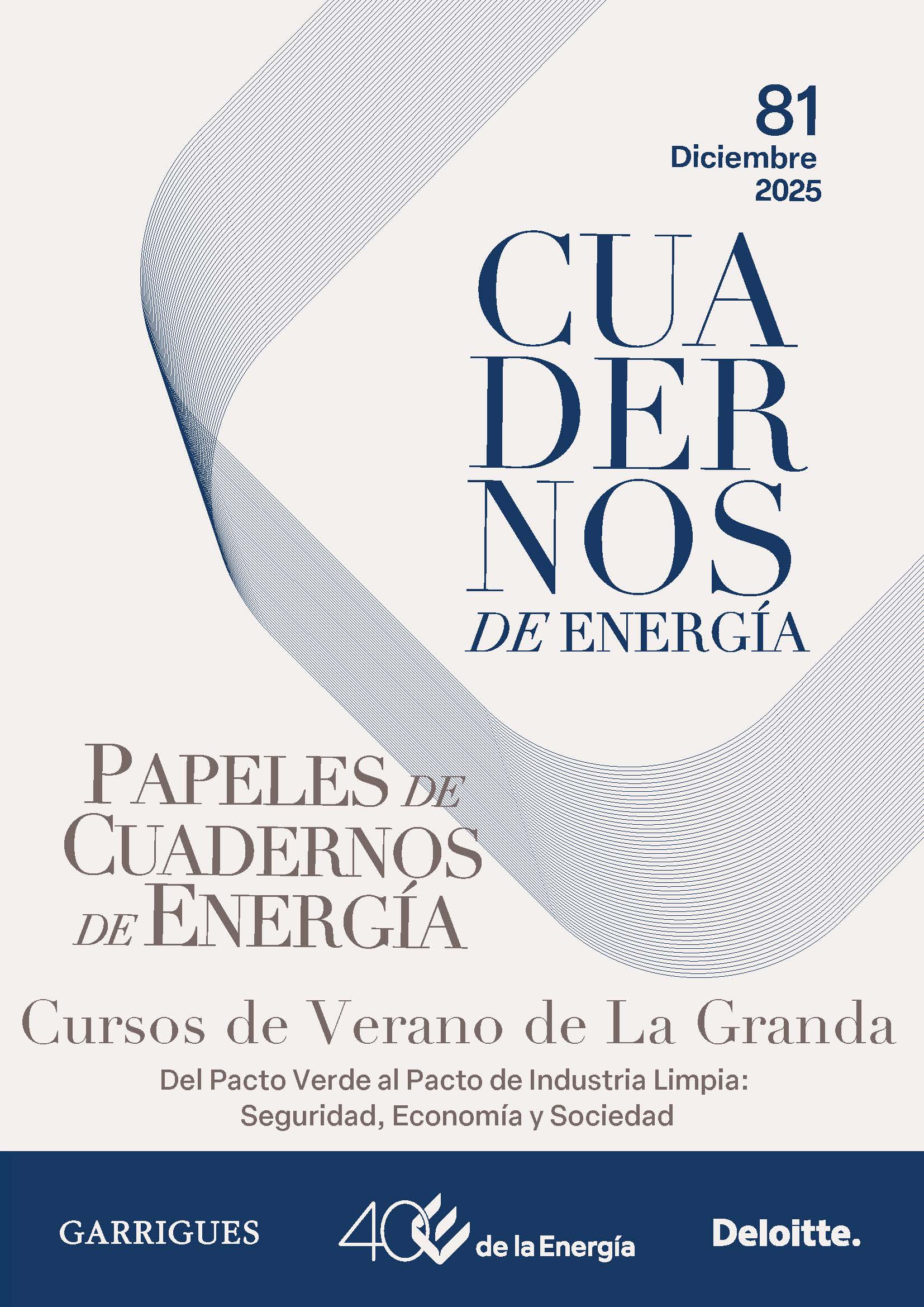 Cuadernos de Energía Nº 81 y Cursos de verano de La Granda 2025