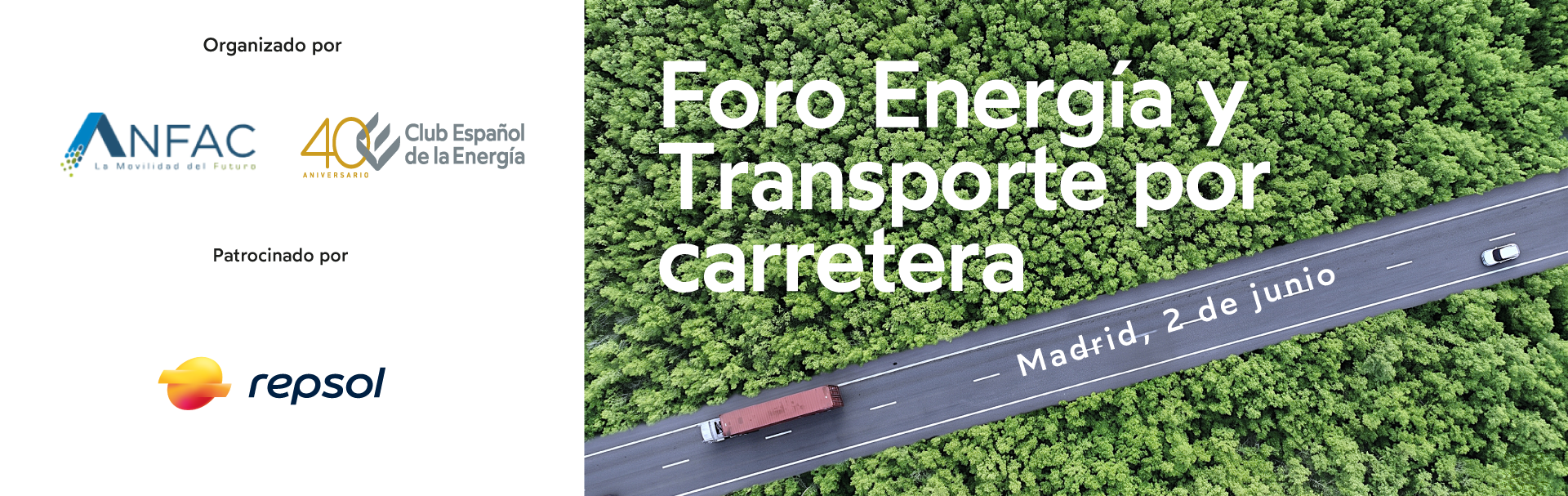 energía y carretera